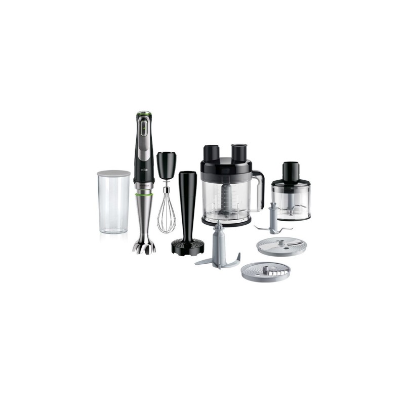 Braun Multiquick 9 MQ 9187XLI Stavblender Premium sort/børstet rustfrit stål